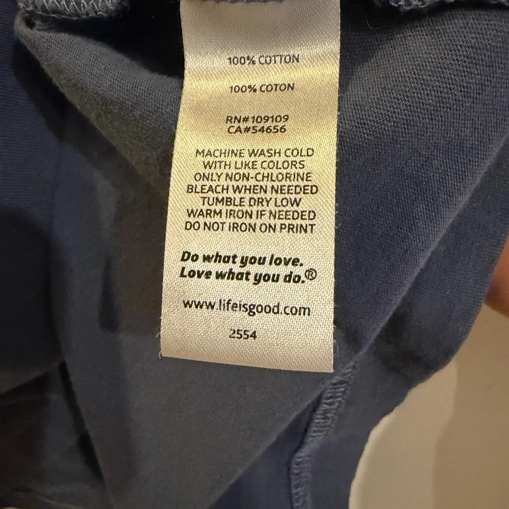 Life is good golf print tee - Picture 5 of 5